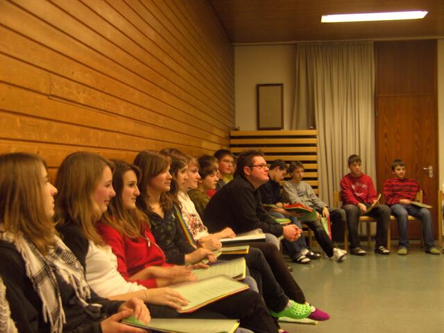 Stuhlkreis im Gruppenraum