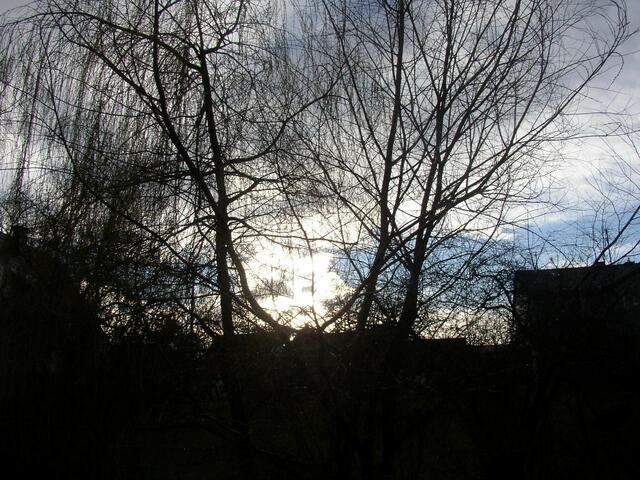 Der Himmel zum Karsamstag