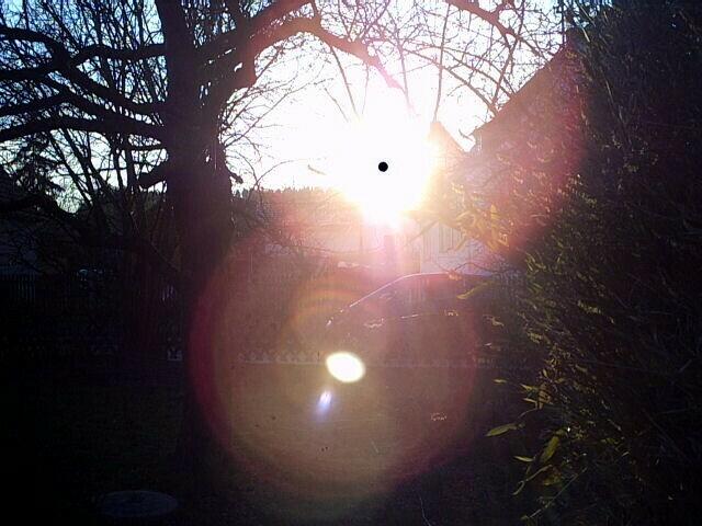 Noch glänzt der Sonnenstrahl.....