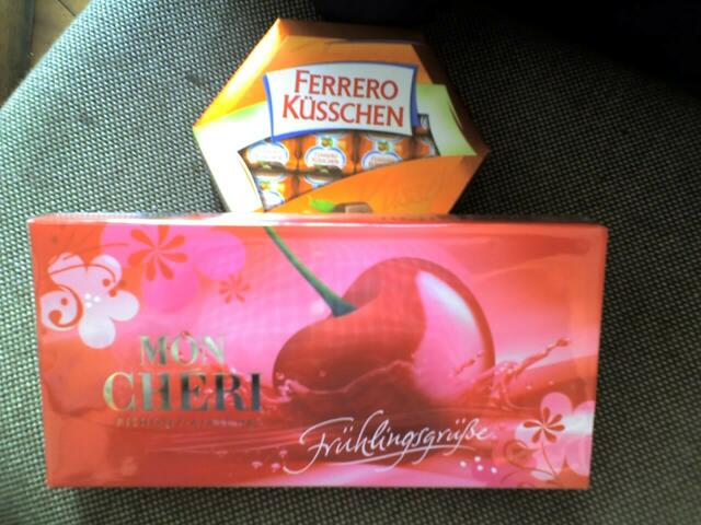 Aus mit naschen von Pralinen und, und, und