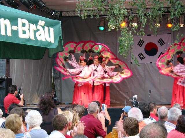 Koreanische Tanzshow