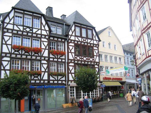 Fachwerkhäuser in Linz am Rhein