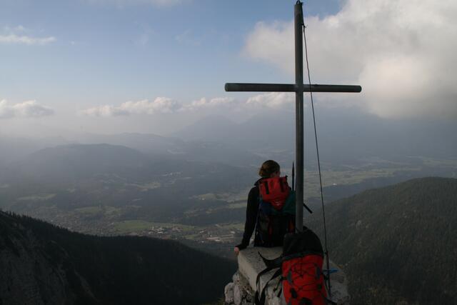 Auf dem Gipfel des Predigtstuhls