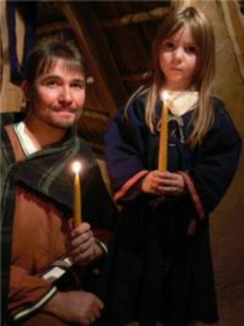 Beim zweitägigen Julmarkt der "Raetovarier" stehen im Ellwanger Alamannenmuseum die Ursprünge des Weihnachtsfestes im Mittelpunkt (Foto: Museum).