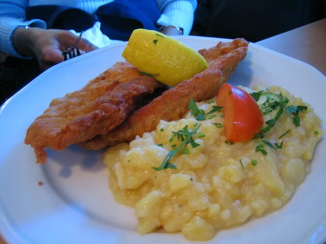 Wiener Schnitzel - hmmm!