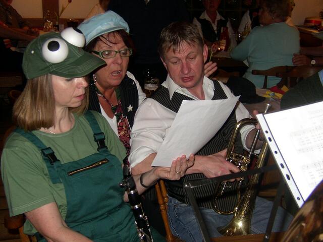 Und die Gerlinde mit ihrer Stimme heizte ein....