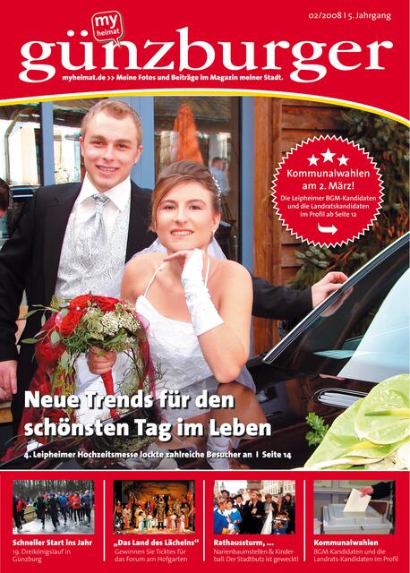 Die Februarausgabe von myheimat Günzburg