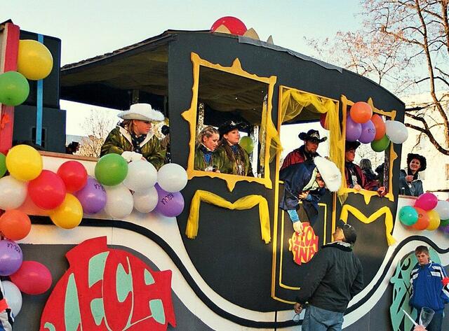 der Lechana-Prunkwagen Gersthofen