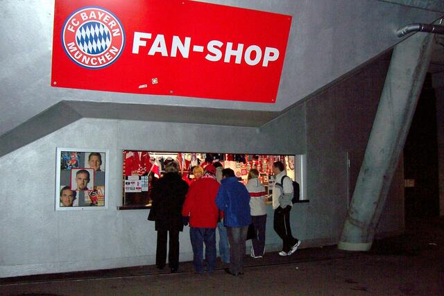 der Bayern Fan-Shop