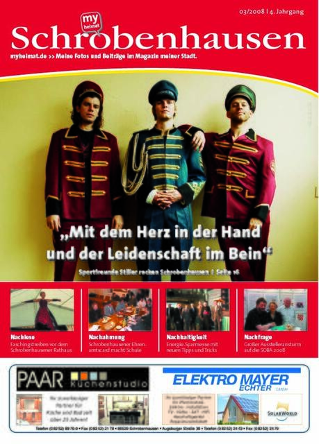 Die Märzausgabe von myheimat.de