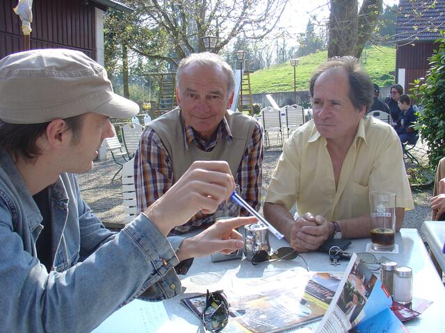 Boris Braun, Heinrich Wörle und Karl-Heinz Wielgoß