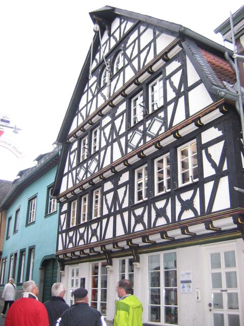 Fachwerkhäuser in Linz am Rhein
