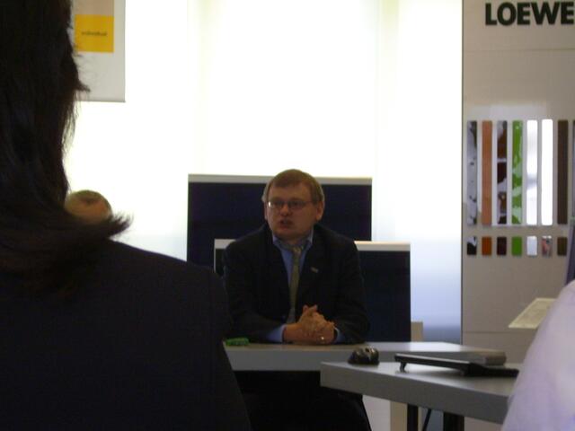 Jürgen Löffler von der LOEWE AG