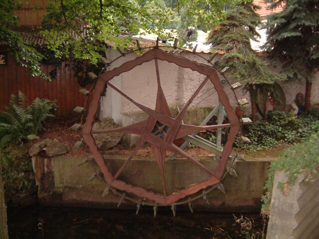 Wasserrad an der Steinmühle