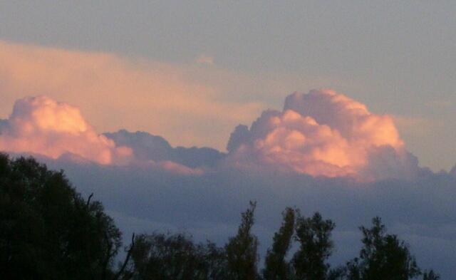 Abendstimmung über Unterschneitbach
