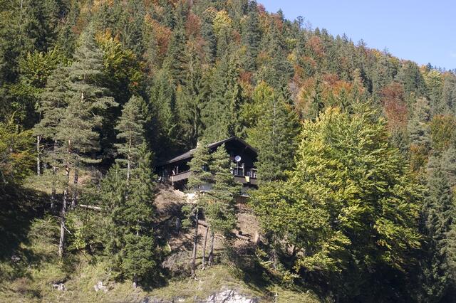 Blick zum Seeufer vom Schiff aus. | Foto: ''