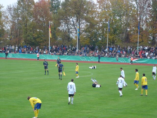 U 17 EM-Qualifikationsspiel in Nördlingen