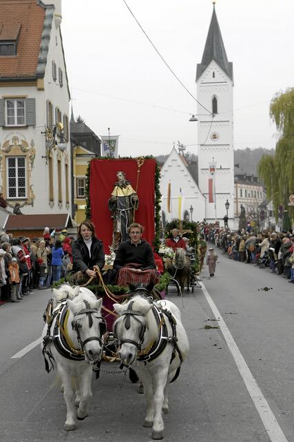 Leonhardifahrt in Fürstenfeldbruck