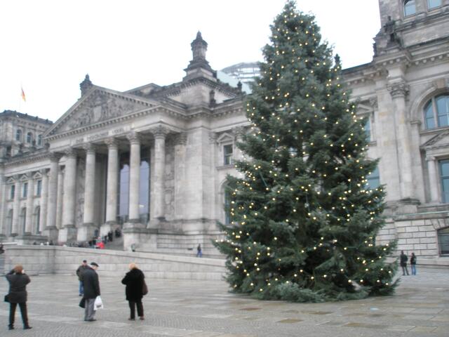 der Reichstag in Berlin