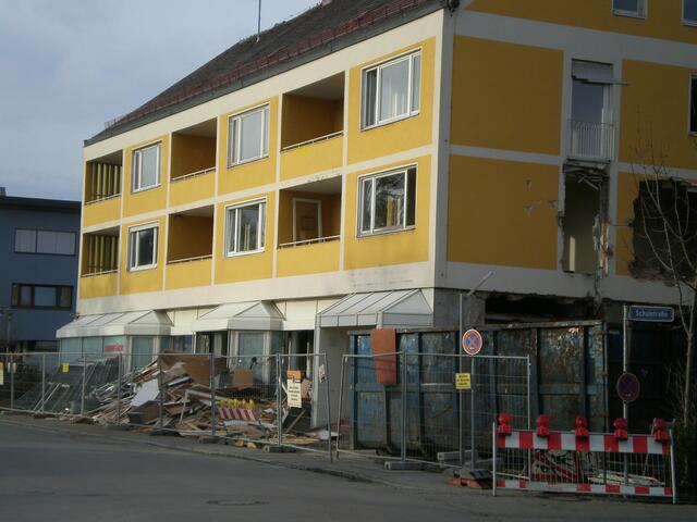 Auf diesem Grundstück soll einmal das Kulturhaus gebaut werden