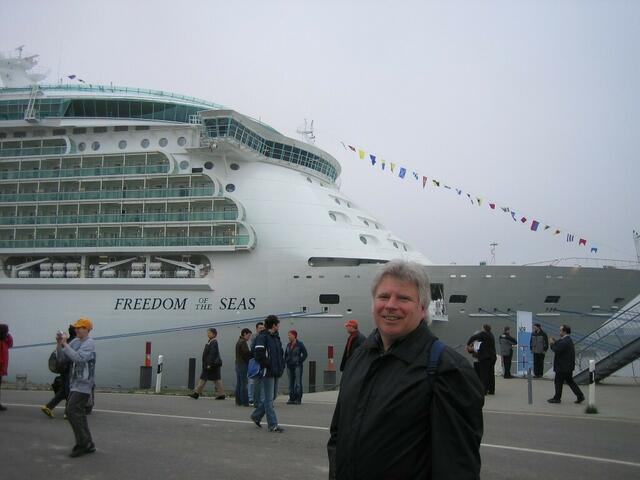 Jetzt geht`s los, Gerhard Hackenbuchner durfte auf die Freedom.