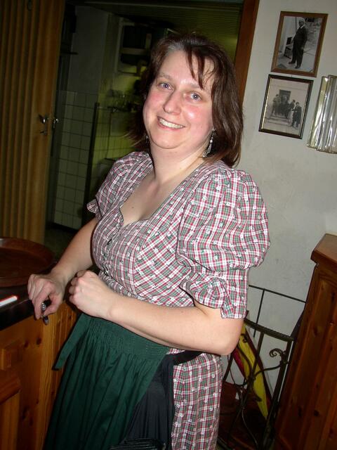 Die immer lachende und freundliche Bedienung