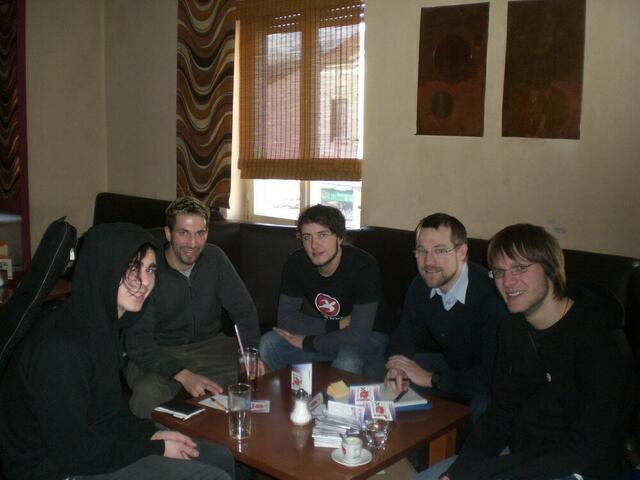 Mitglieder der JugendAlternative beim Treffen