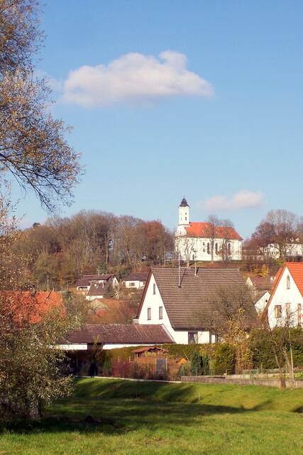 Blick vom Ort Welden