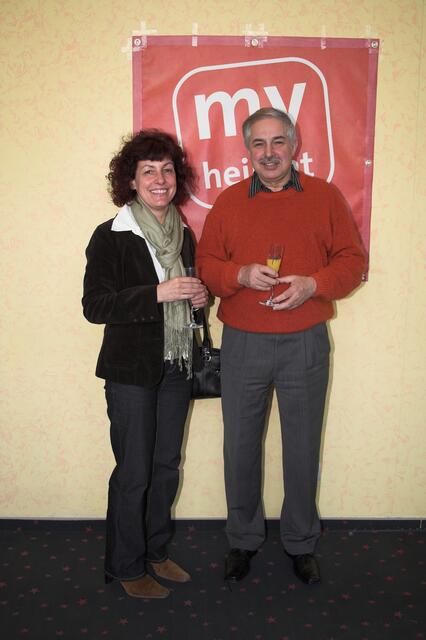 Stadtrat Heinz Schrall (rechts) freute sich auf Mr. Bean