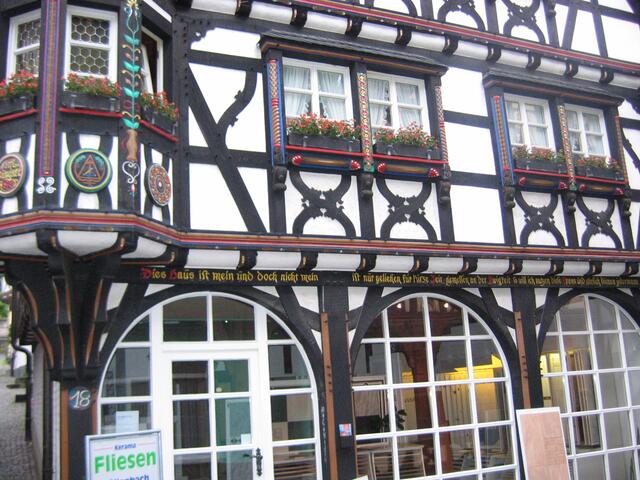 Fachwerkhäuser in Linz am Rhein