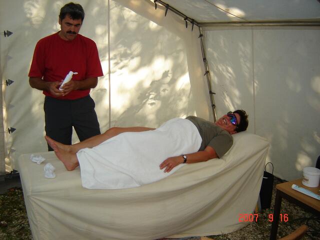 Beinmassage