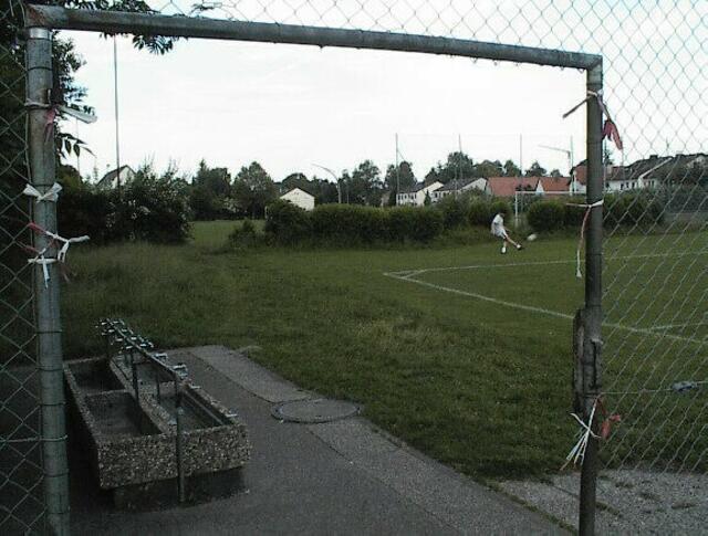 Inzwischen aufgelassene Fußballplätze an der Friesenstraße
