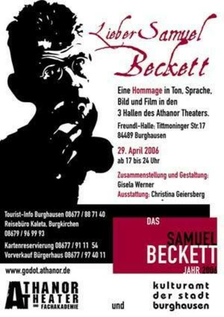 Samuel Beckett in der Stadthalle Neusäß
