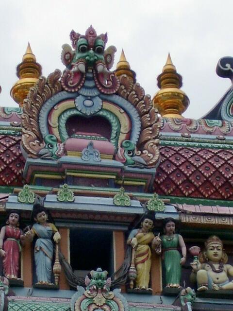 Detail Hindu-Tempel
