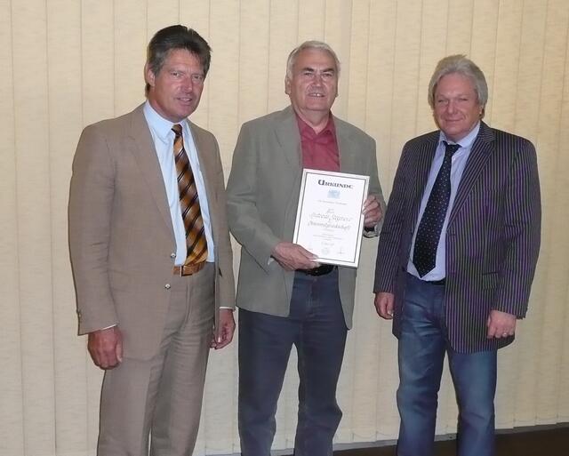 Stegmeir als Ehrenmitglied