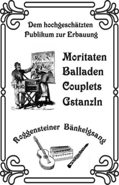 Einladung zum Bänkelgesang