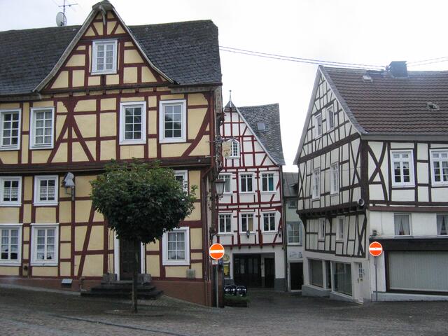 Fachwerkhäuser in Linz am Rhein