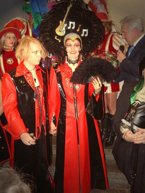 Prinz Sven II und Prinzessin Patricia.