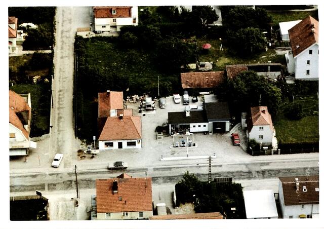 Tankstelle Haltmeier 1975