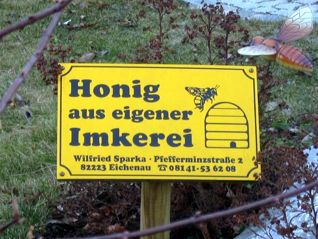 Imker in der Pfefferminzstrasse