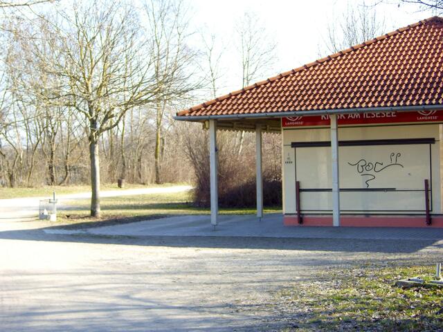 ... noch geschlossene Rastanlagen