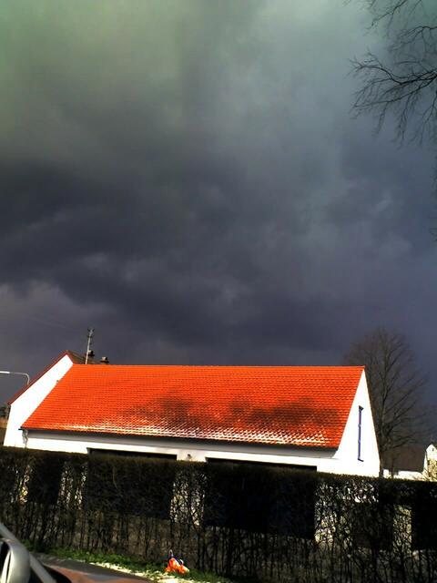 Her Himmel heute über Krumbach