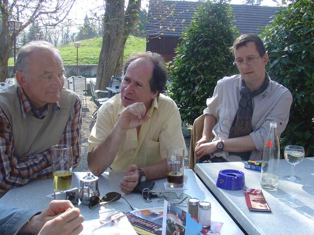 Heinrich Wörle, Karl-Heinz Wielgoß und Wolfgang Leitner
