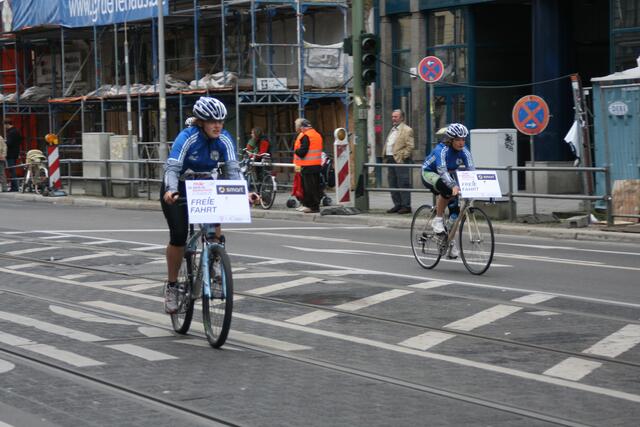 freie Fahrt für die Läufer