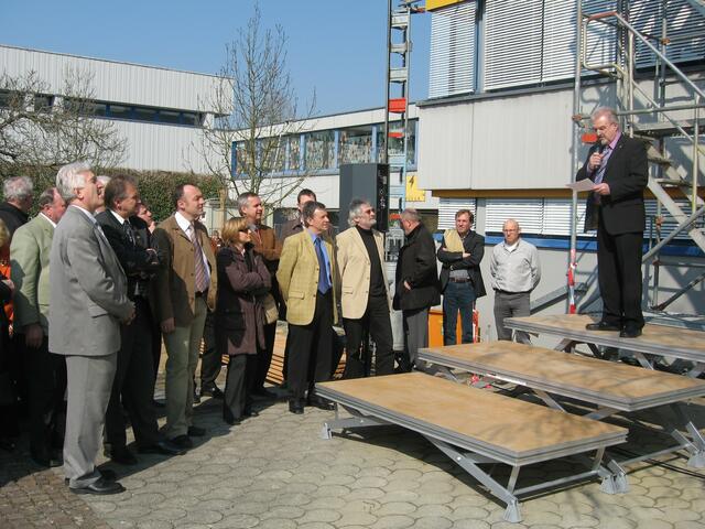 Im April 2007 war Richtfest