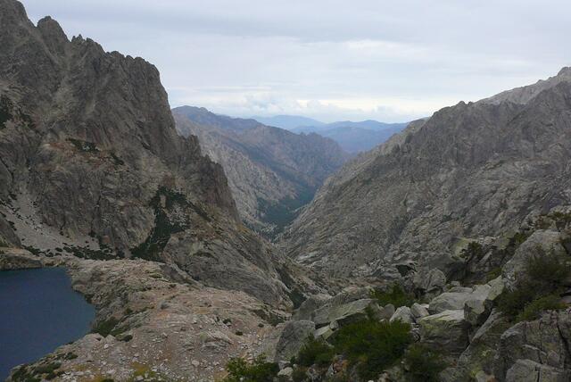 Ein Blick in die Richtung, die bereits hinter uns liegt