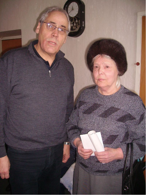 Galina Wassiliewskaja, geb. 4.11.1930, deportiert im Alter von nicht ganz 12 Jahren