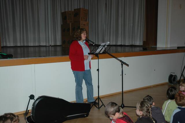 Begrüßung für die Kinder