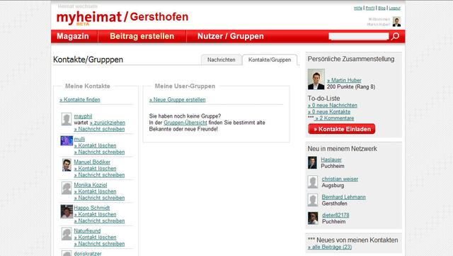 Erste Screenshots
