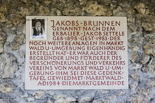 Jakobs-Brunnen-Gedenktafel